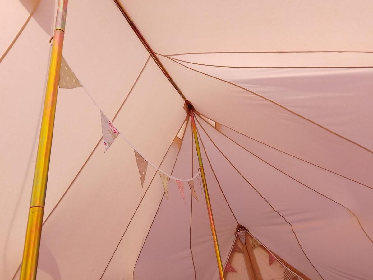6M Emperor Tent Near Whitby With Log Burner Liverton Bagian luar foto