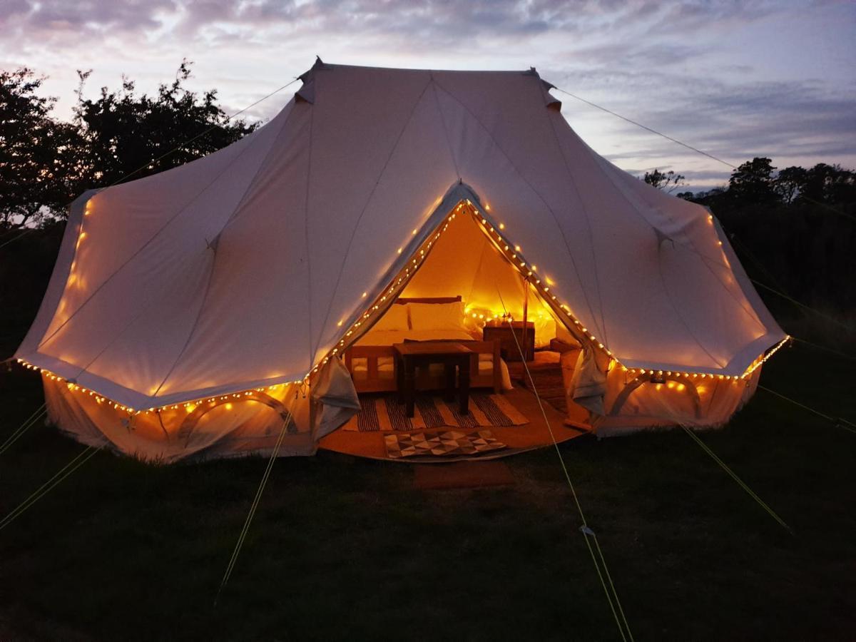 6M Emperor Tent Near Whitby With Log Burner Liverton Bagian luar foto